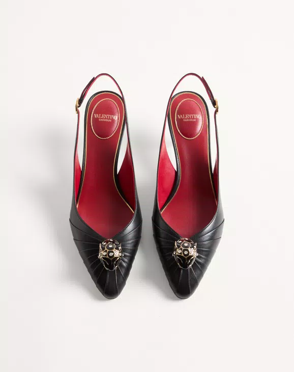 Valentino Panthea Goatskin Pumps 55Mm - Image 4